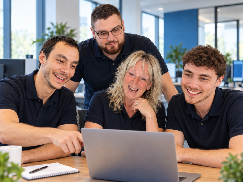 101 Digital Solutions IT support team collaborating