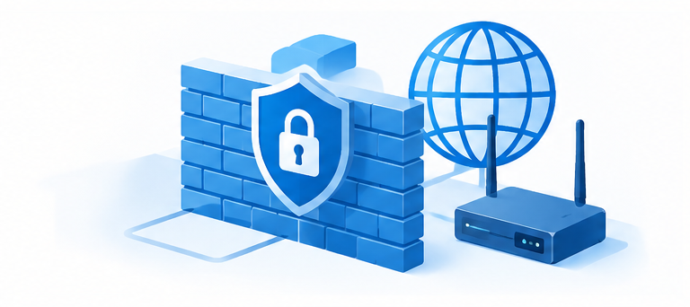 Business network firewall and security protection