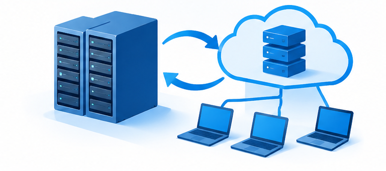 Server virtualisation and migration from physical servers to cloud infrastructure